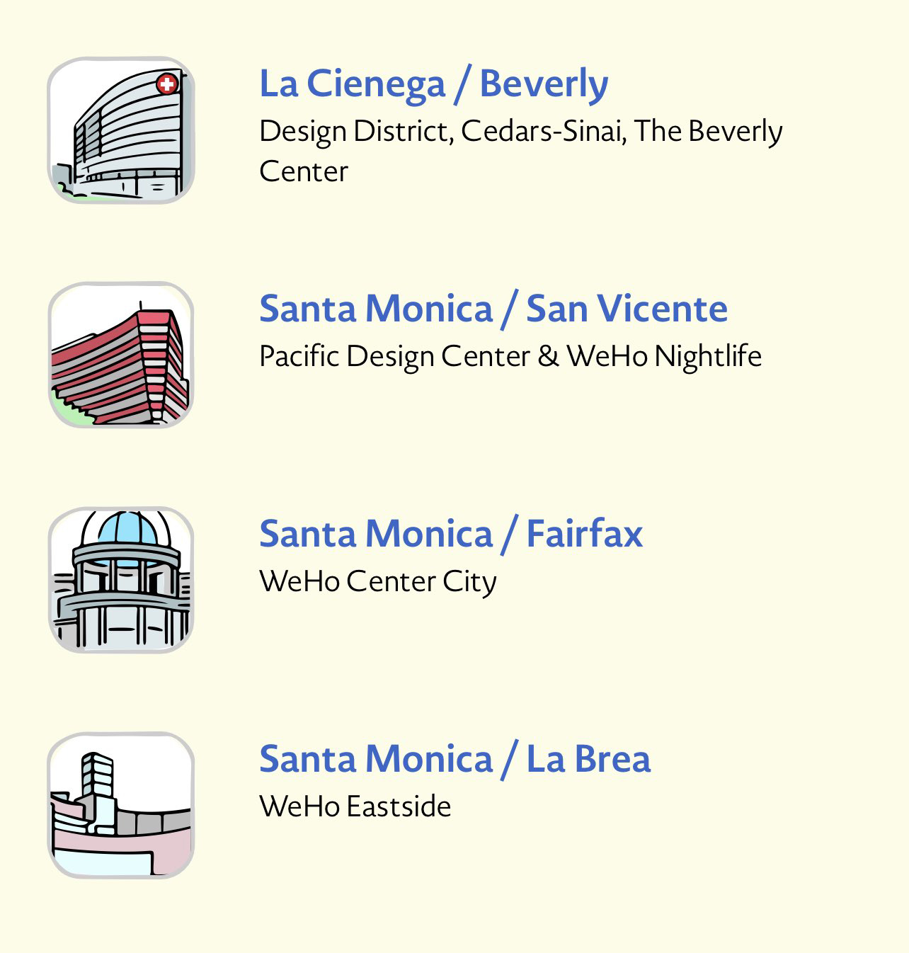 WehoStations
