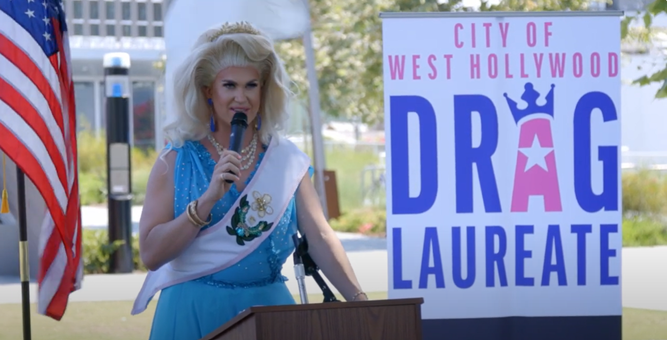 Inaugural Drag Laureate Pickle