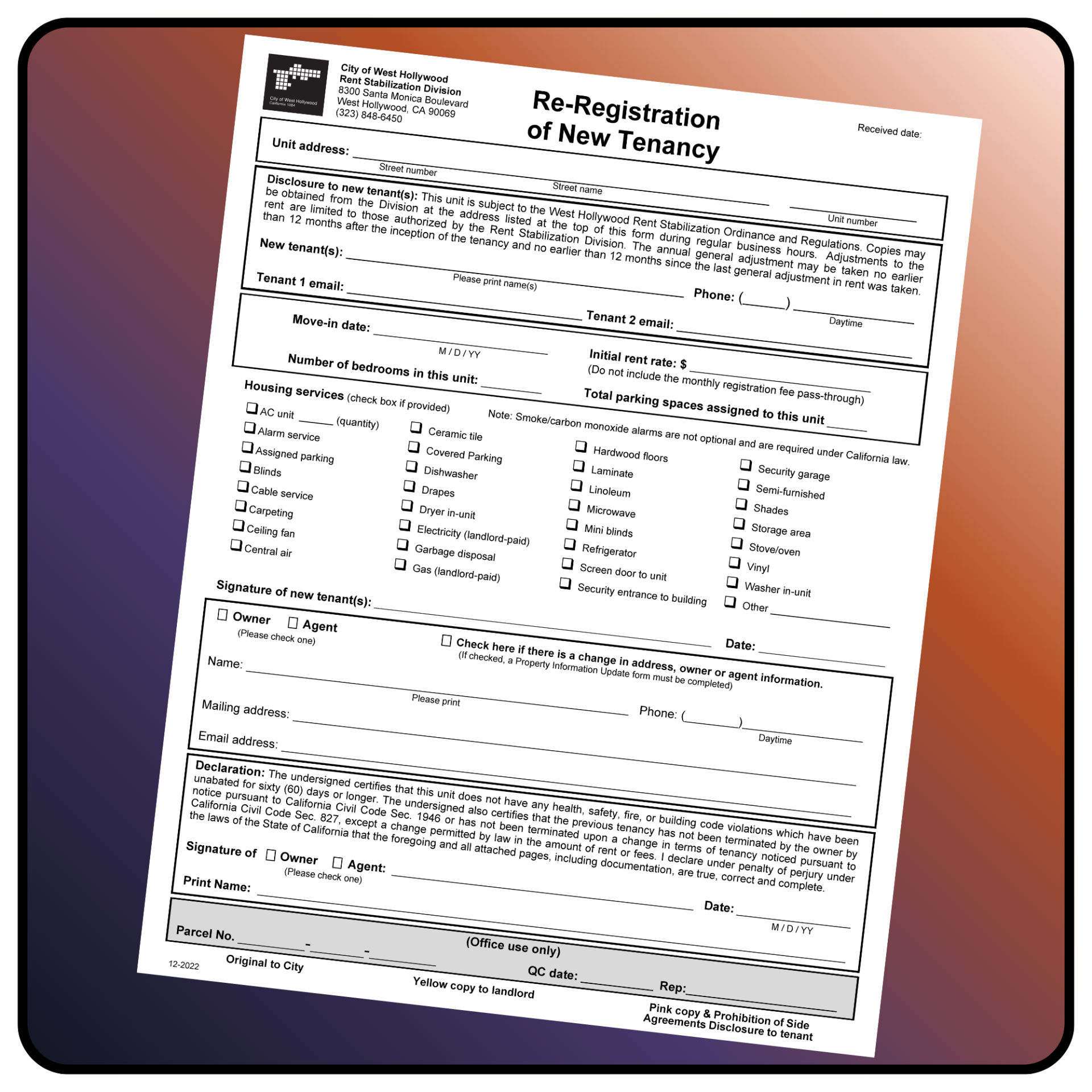 Website tile - Forms