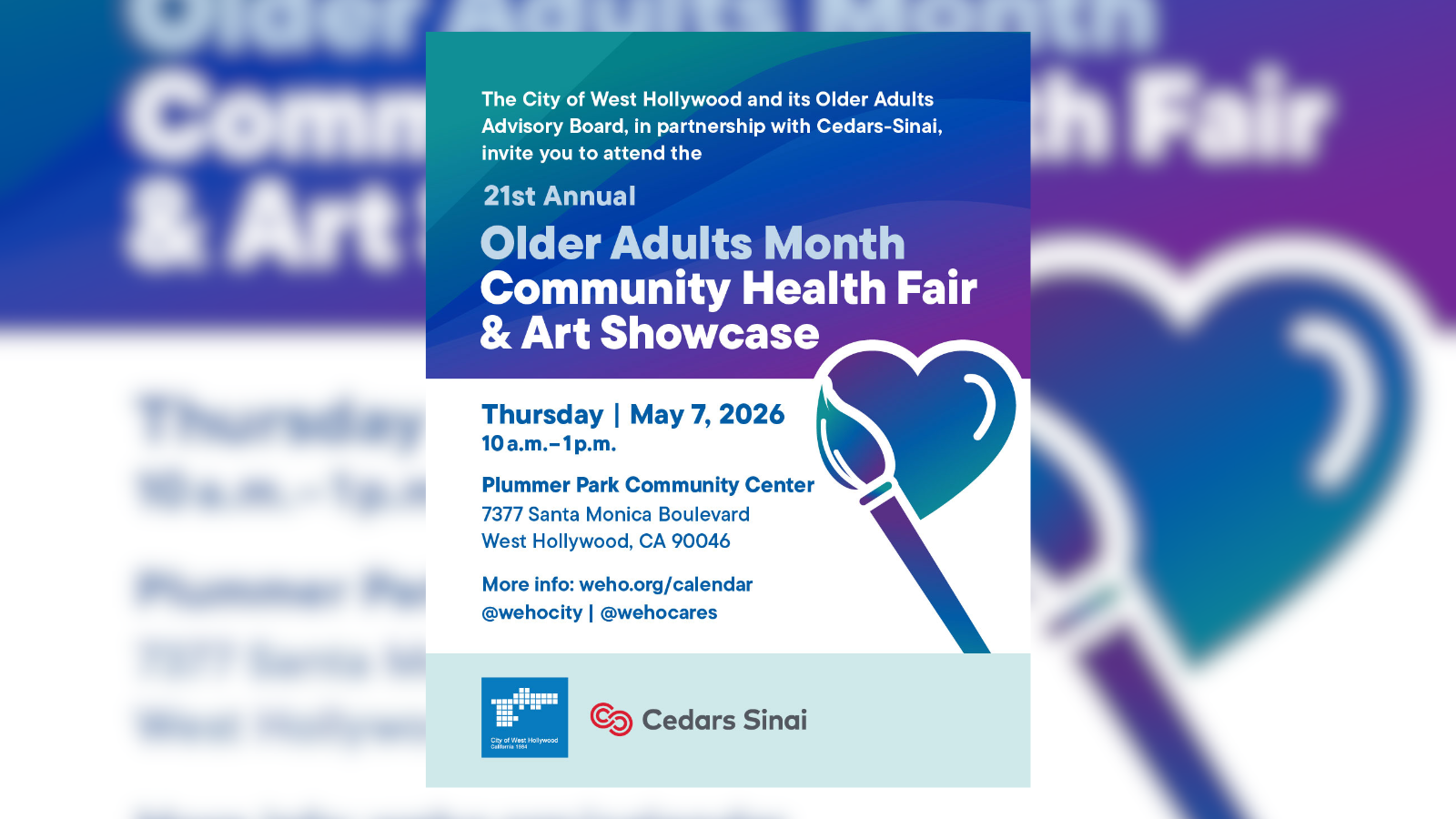 City of West Hollywood Celebrates ‘Older Adults Month’ in May